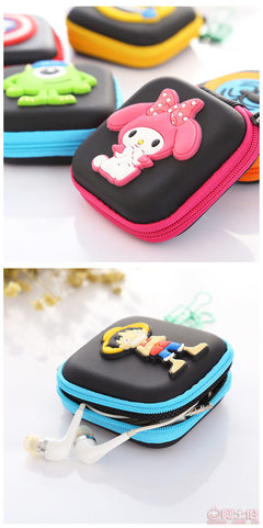 創(chuàng)意生活小物：卡通軟膠耳機包的收納魅力