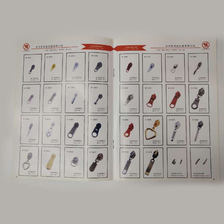 義烏工廠國際標準拉鏈色卡 滿額贈送產品圖冊，助力精準選品與品質升級